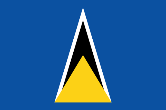 saint-lucia flag
